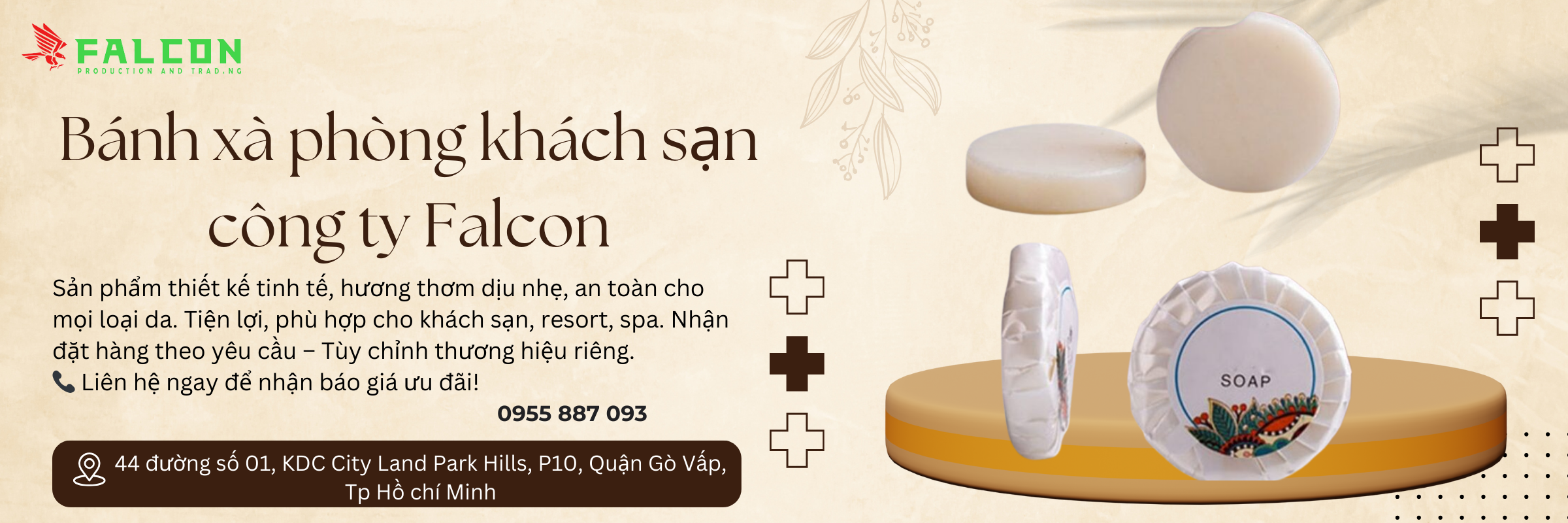 xà phòng khách sạn