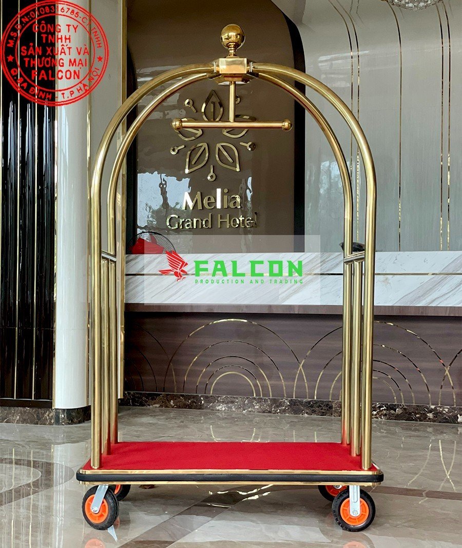 Xe đẩy hành lý hình lồng chim