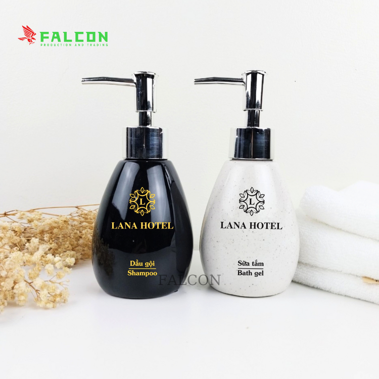 Bình đựng sữa tắm khách sạn
