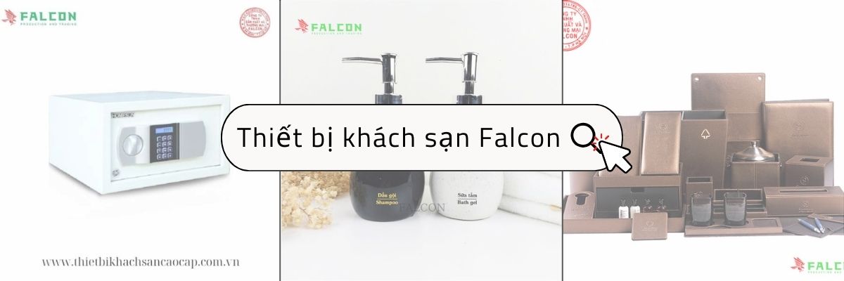 banner chung tìm kiếm thiết bị khách sạn Falcon