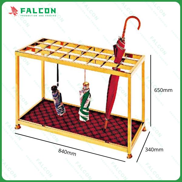 kệ đựng ô dù 18 ô không khóa