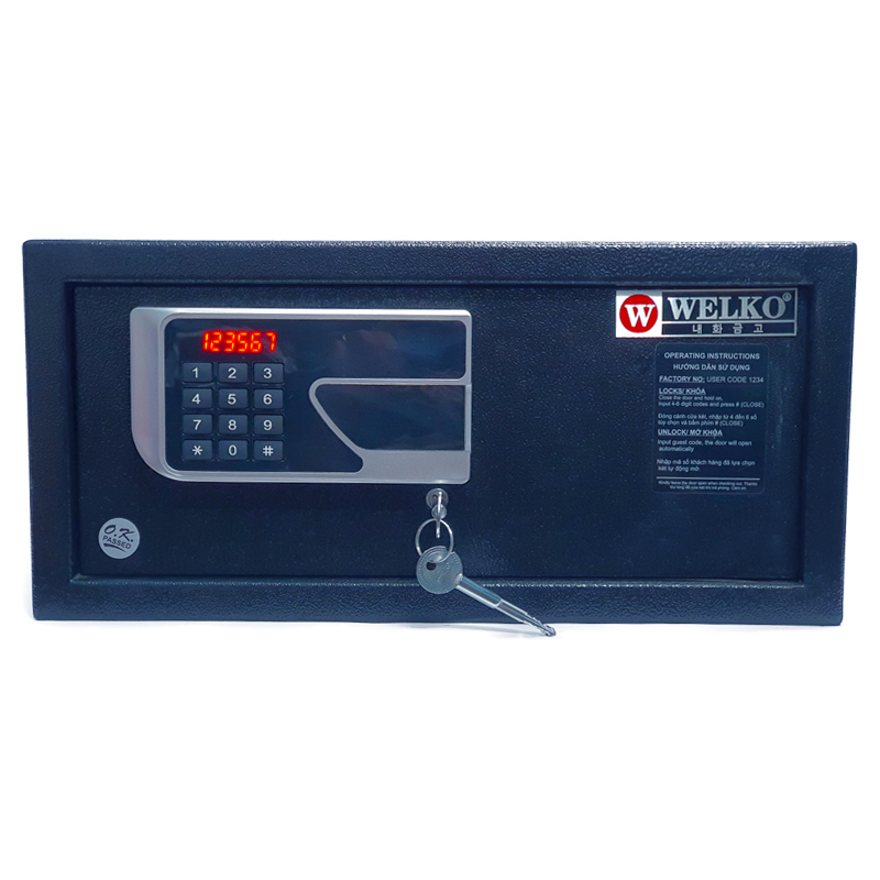 Két sắt Welko dùng trong khách sạn