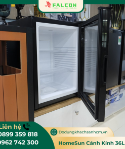 Tủ mát khách sạn HomeSun cánh kính 36 lít cao cấp