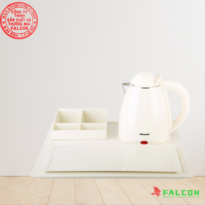 Bộ sản phẩm ấm siêu tốc Honeyson trắng đen