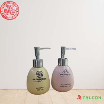 Bình đựng gốm sứ vòi inox 304