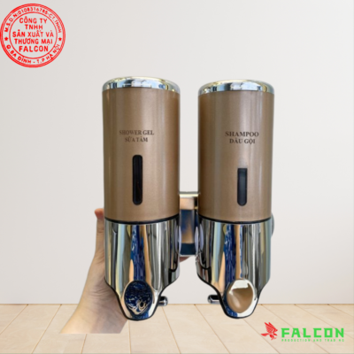 Bình dung dịch gắn tường đôi inox 304
