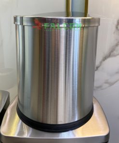 Thùng rác khách sạn inox cao cấp nắp bập bênh