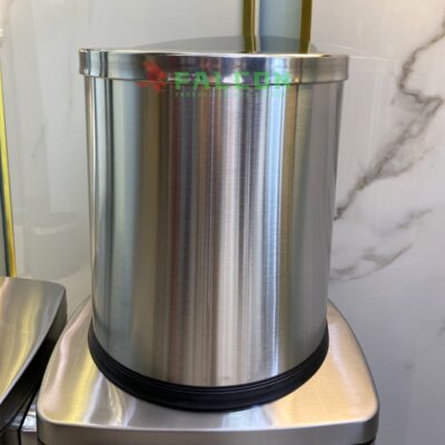 Thùng rác khách sạn inox cao cấp nắp bập bênh