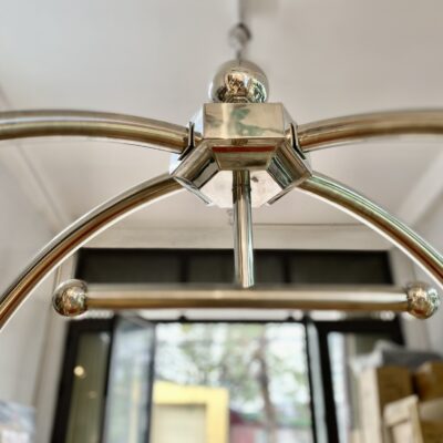 Đỉnh xe đẩy hành lý hình lồng chim mạ vàng