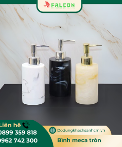 sản phẩm bình đựng dung dịch meca vòi 304 hình tròn