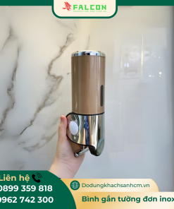 Sản phẩm bình dung dịch gắn tường inox 304 vỏ ngoài bằng nhựa