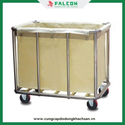 Xe dọn đồ dơ khách sạn tiện dụng