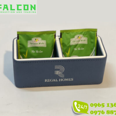 Hộp đựng gói trà cà phê 2 ngăn