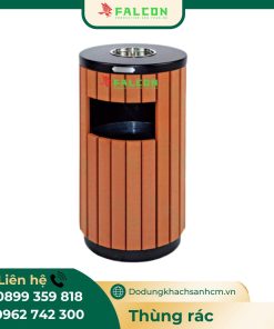 Sản phẩm thùng rác ngoài trời đơn