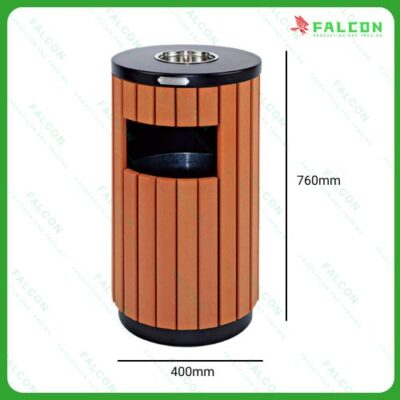 Thông số thùng rác ngoài trời đơn tròn