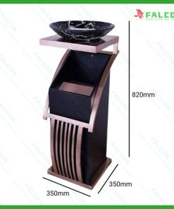 Thông số sản phẩm thùng rác sảnh cao cấp đa chứng năng