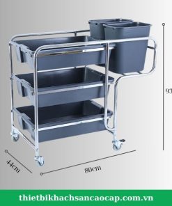 Thông số xe dọn bát đĩa trong nhà hàng