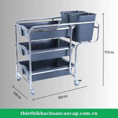 Thông số xe dọn bát đĩa trong nhà hàng