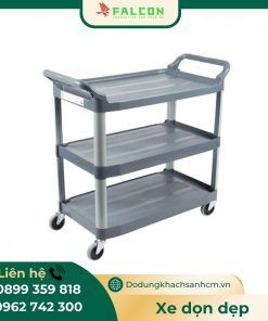Sản phẩm xe dọn dẹp 3 tầng tiện lợi