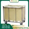 Sản phẩm xe dọn đồ dơ khách sạn