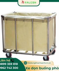 Sản phẩm xe dọn đồ dơ khách sạn
