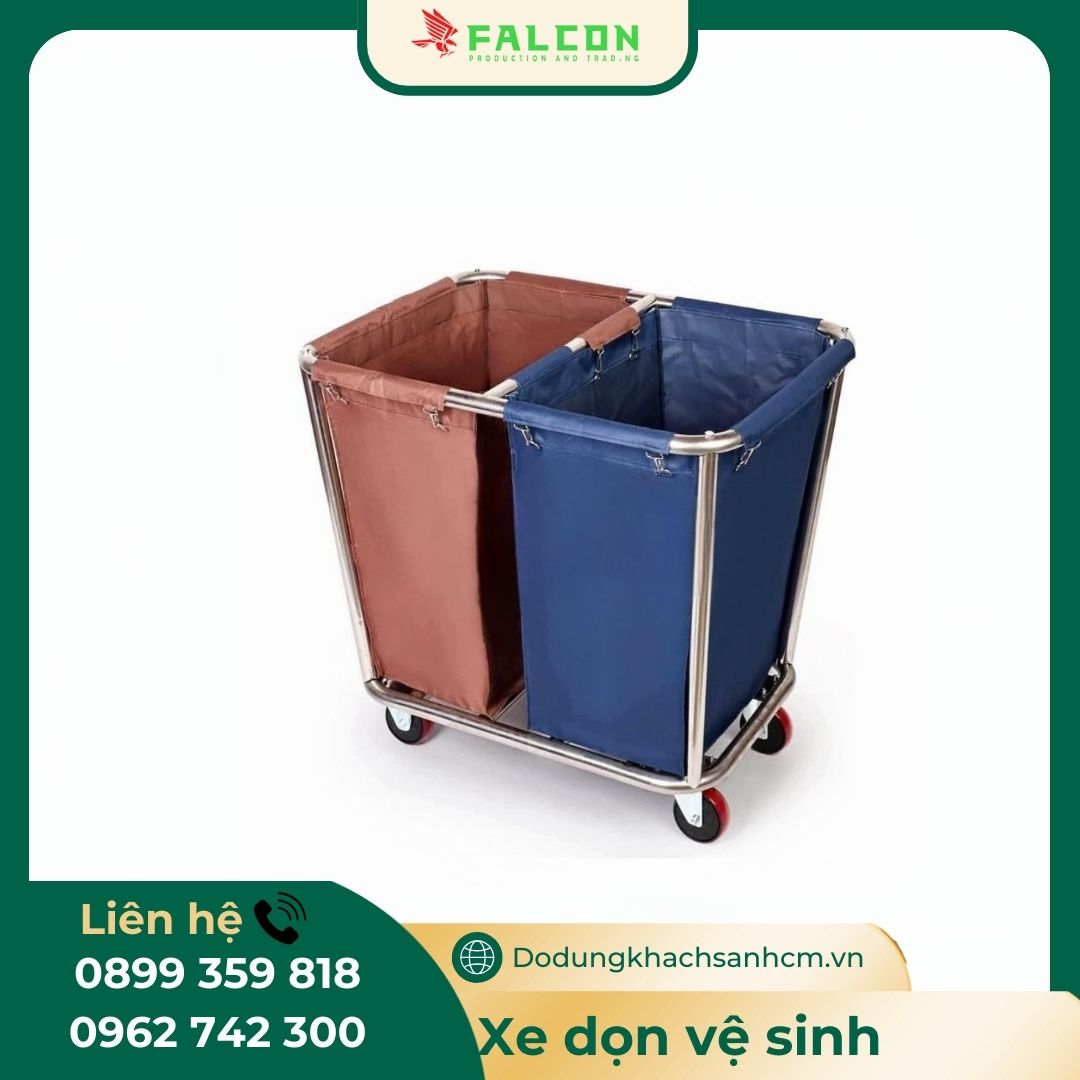 san-pham-xe-de-do-do-khach-san-2-tui-dung Sản phẩm xe để đồ dơ khách sạn 2 túi đựng