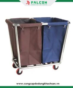 Xe sọn đồ dơ khách sạn 2 túi