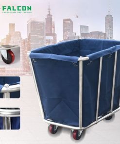 Xe để đồ dơ khách sạn 1 túi đựng cao cấp