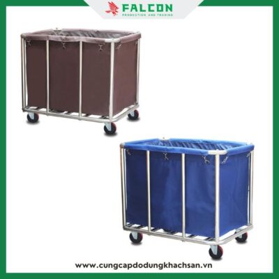 Xe dọn đồ dơ khách sạn nhiều mẫu mã