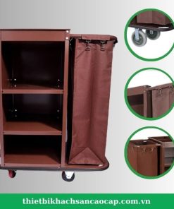 Xe dọn phòng khách sạn 1 túi
