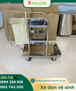 Xe dọn vệ sinh khách sạn cao cấp
