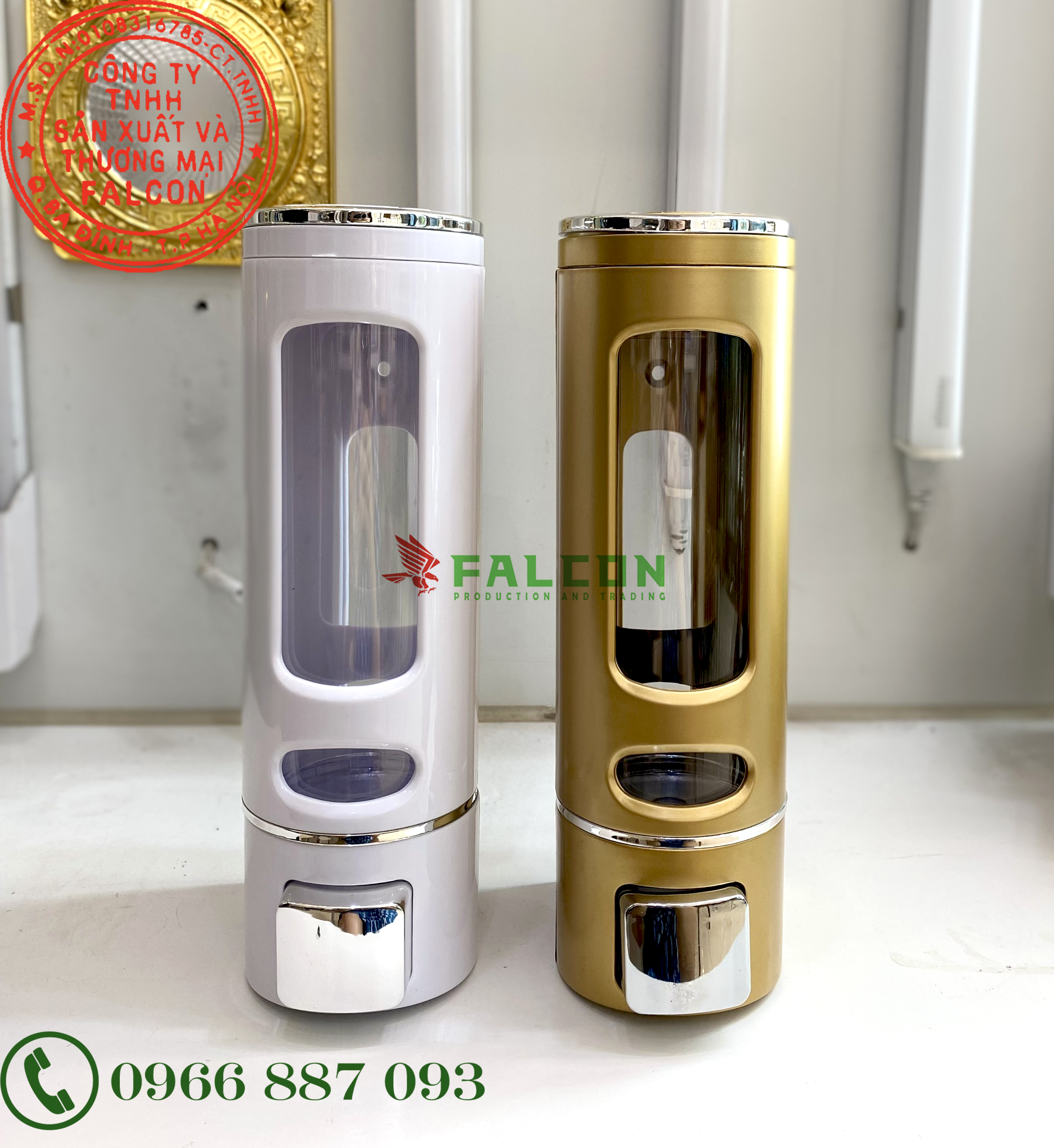 Bình đựng gắn tường đơn cao cấp