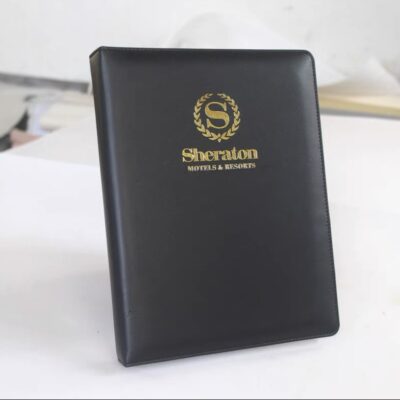 Quyển thu ngân bằng da