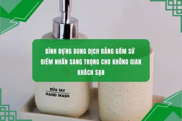Bình đựng dung dịch bằng gốm sứ