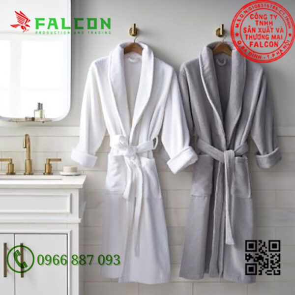 Áo choàng tắm sợi bông